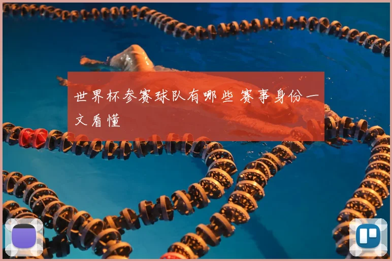 世界杯参赛球队有哪些 赛事身份一文看懂